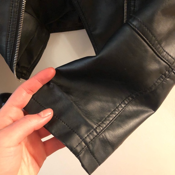 Dynamite Faux Leather Jacket - Kennedy Jacket - Picture 8 of 10
